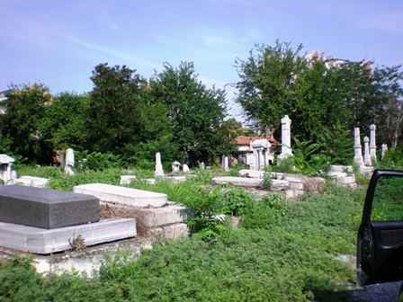 Plovdiv cemetery carpark